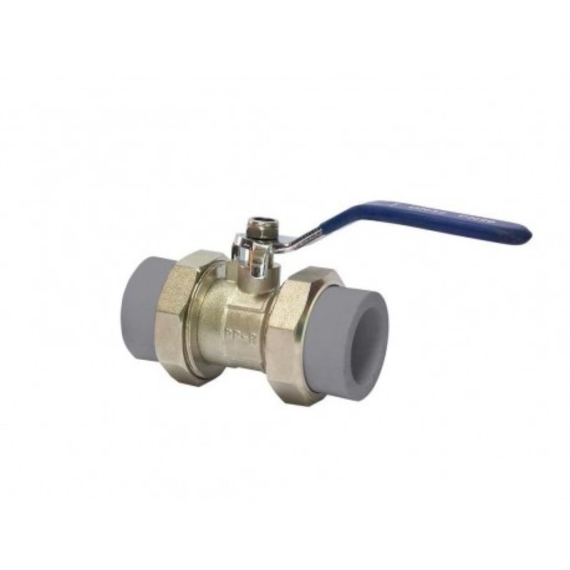 GENERICO - LLAVE DE BOLA PPR 25MM CUERPO METALICO FUSIONFUSIÓN PN-20