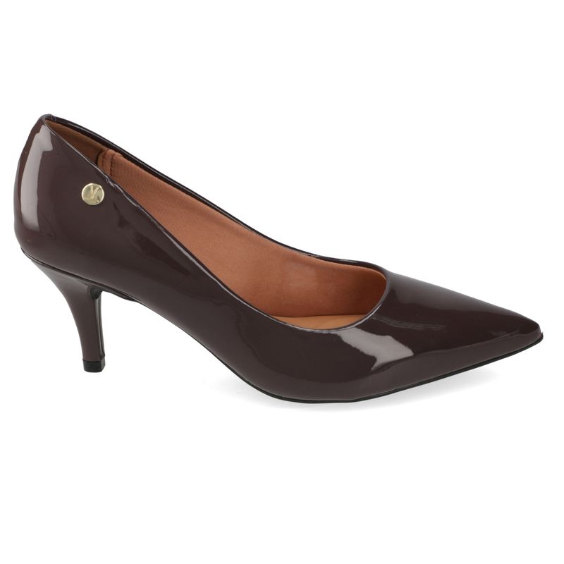 VIZZANO - Stiletto Mujer Taco Aguja  7 cm Cacao Efecto Charol