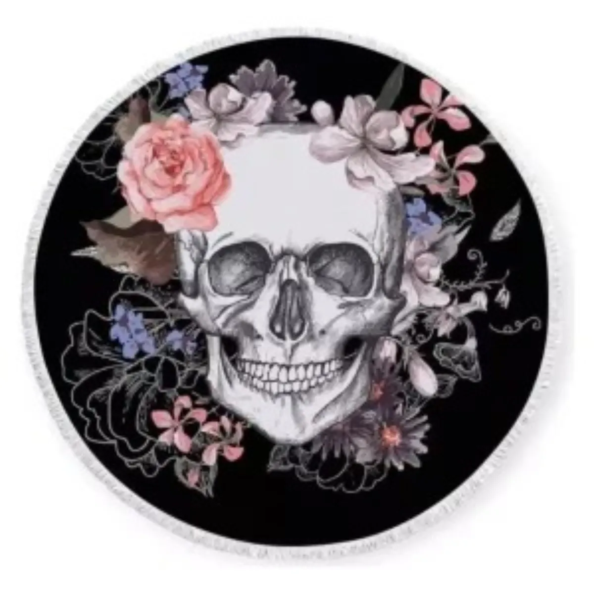 ANGELES DEL HOGAR - TOALLA DE PLAYA PISCINA REDONDA 150 X 150 CM