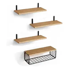 GLOBAL LATIN GROUP - Repisas Flotantes Modernas Diseño Minimalista y Funcional