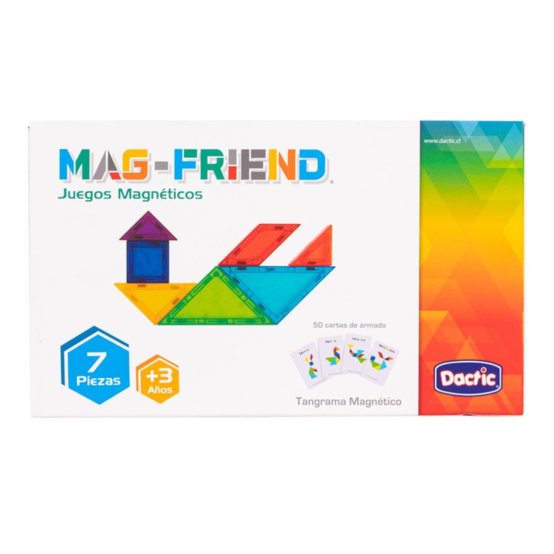 DACTIC - Tangrama Magnético - Juego de mesa