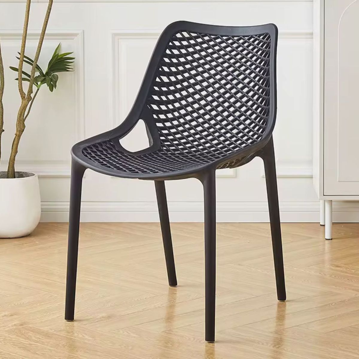 HABITA2 CHILE - Silla Terraza City polipropileno - Negro