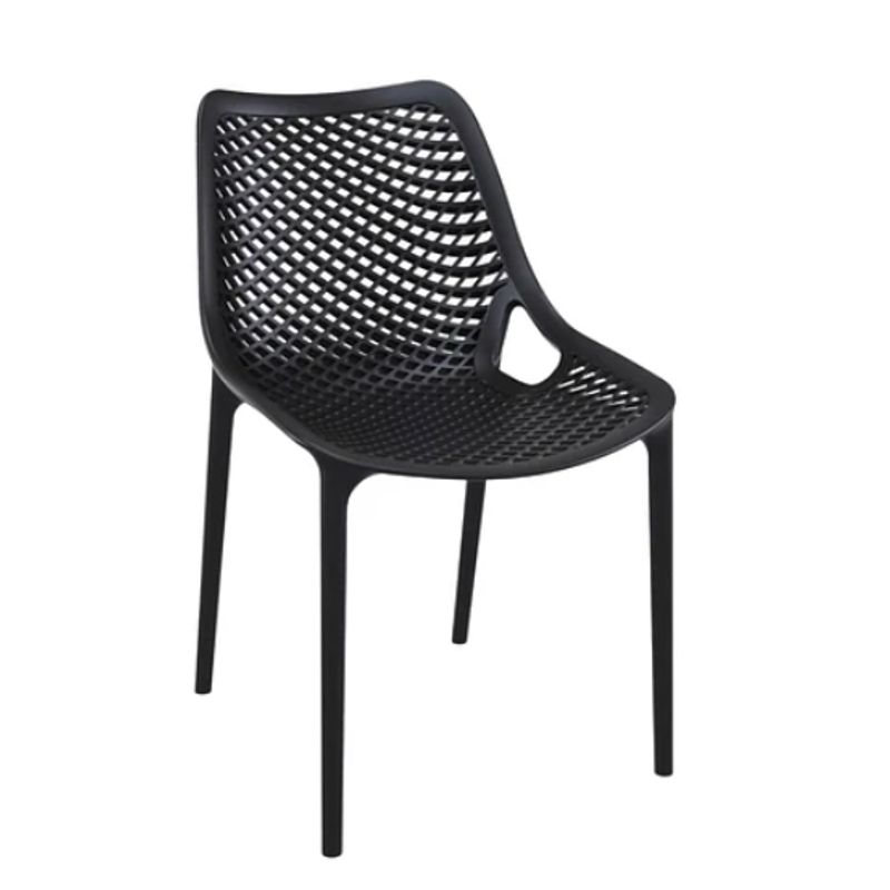GENERICO - Silla Terraza City polipropileno - Negro