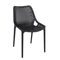 GENERICO - Silla Terraza City polipropileno - Negro