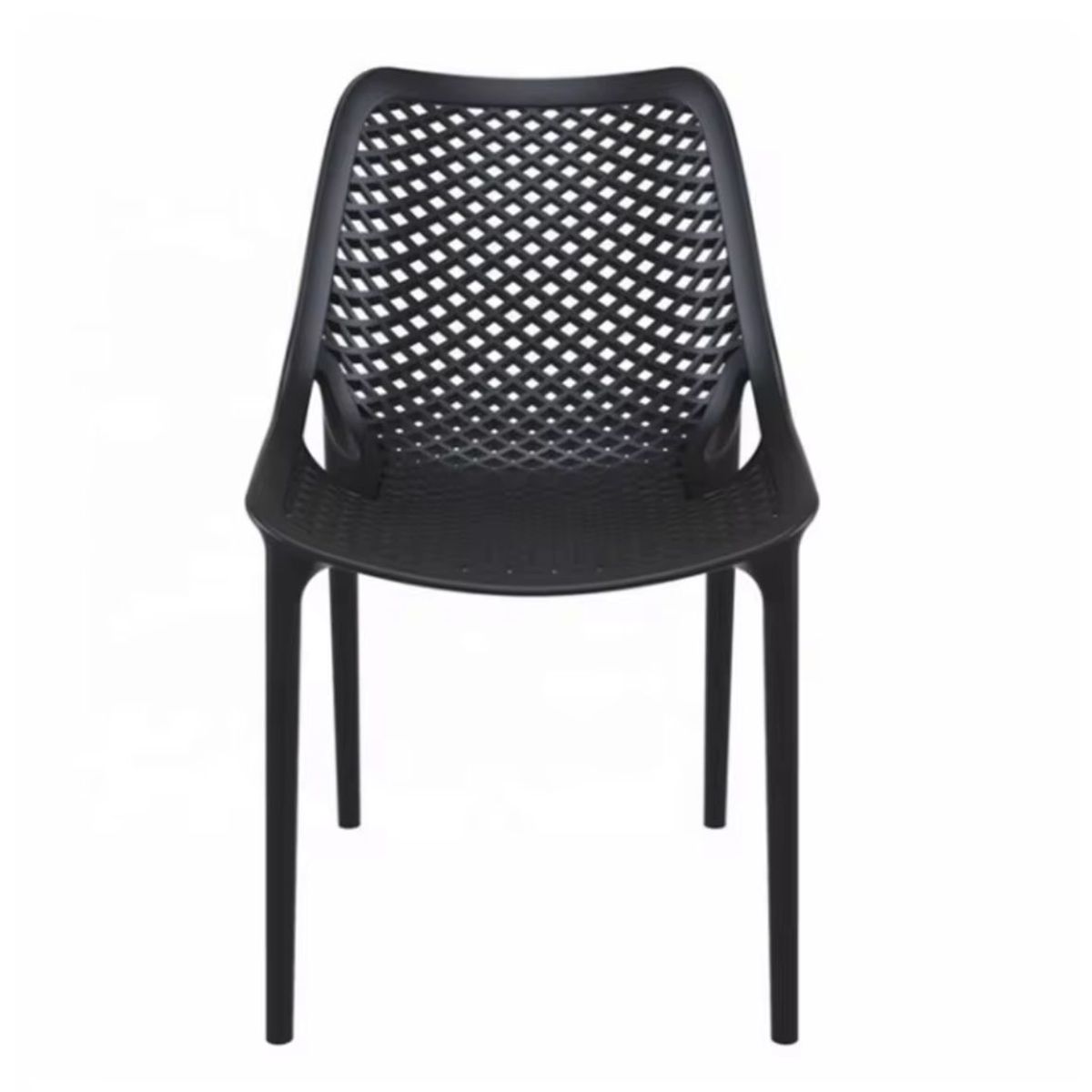 HABITA2 CHILE - Silla Terraza City polipropileno - Negro