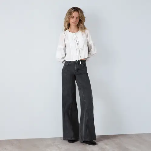 RAINDOOR - Pantalón Corte Entrepierna R Extra Wide Leg Mujer