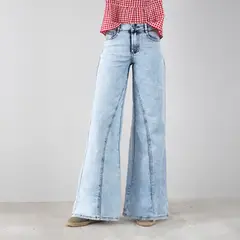 RAINDOOR - Pantalón Corte Entrepierna R Extra Wide Leg Mujer