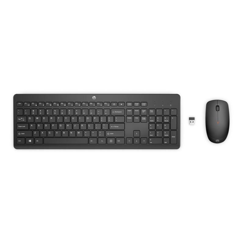 HP - Teclado y Mouse Inalámbrico HP 230 Negro