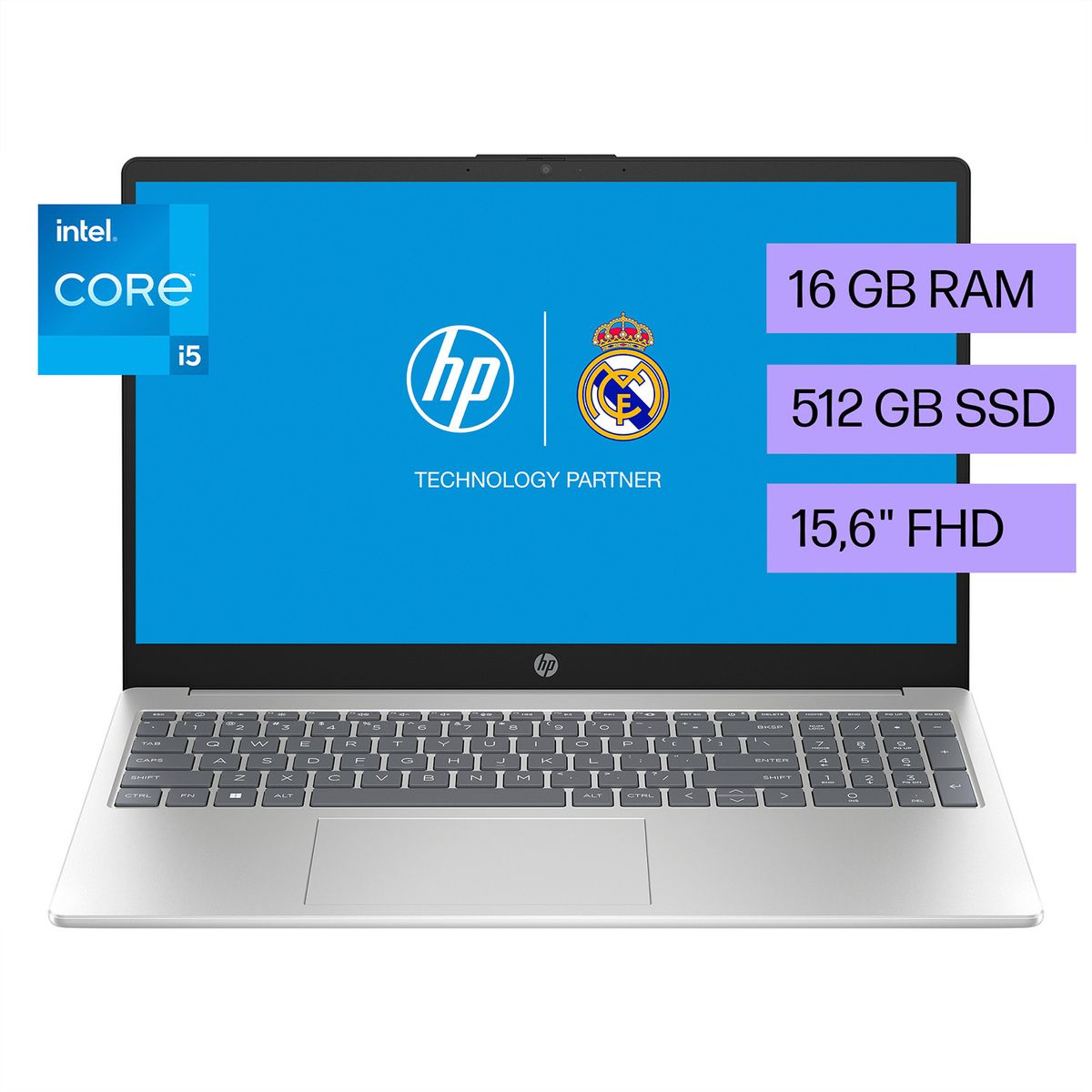 HP - Notebook HP 15-fd0059la Intel Core i5 16gb Ram 512gb Ssd Windows 11 Home