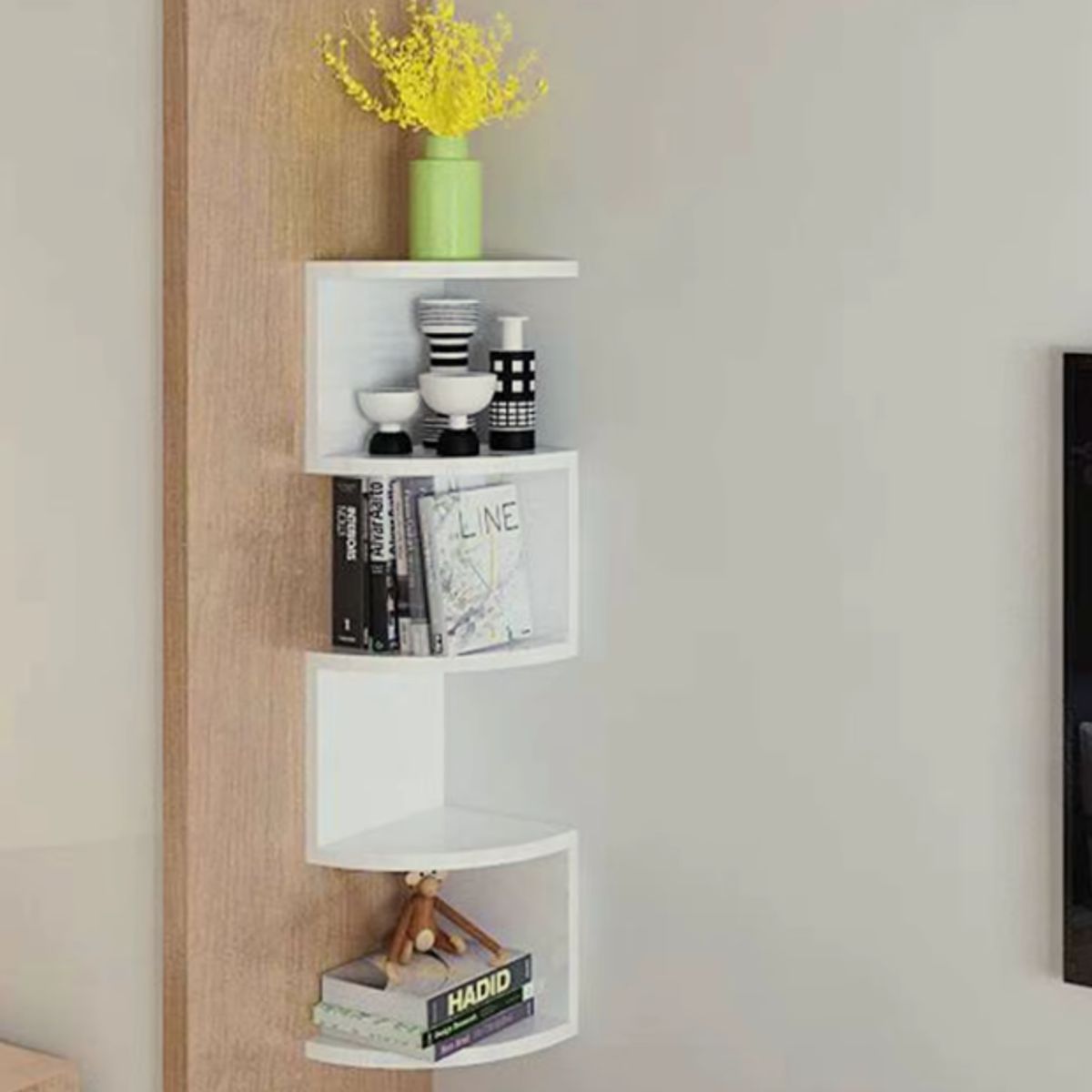 GENERICO - Organizador Repisa Esquinera Multiuso Decorativo De Pared