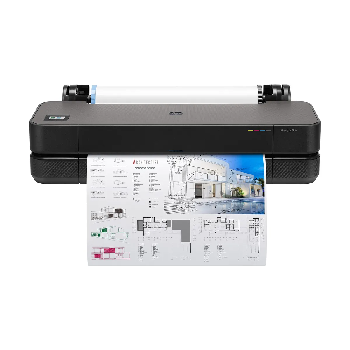HP - Plotter HP DesignJet T210 de 24" edición 2025 (8AG32D)