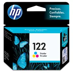 HP - Cartucho de Tinta 122 Tricolor Original