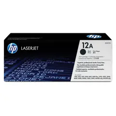 HP - Cartucho Tóner 12A Negro Laserjet Original