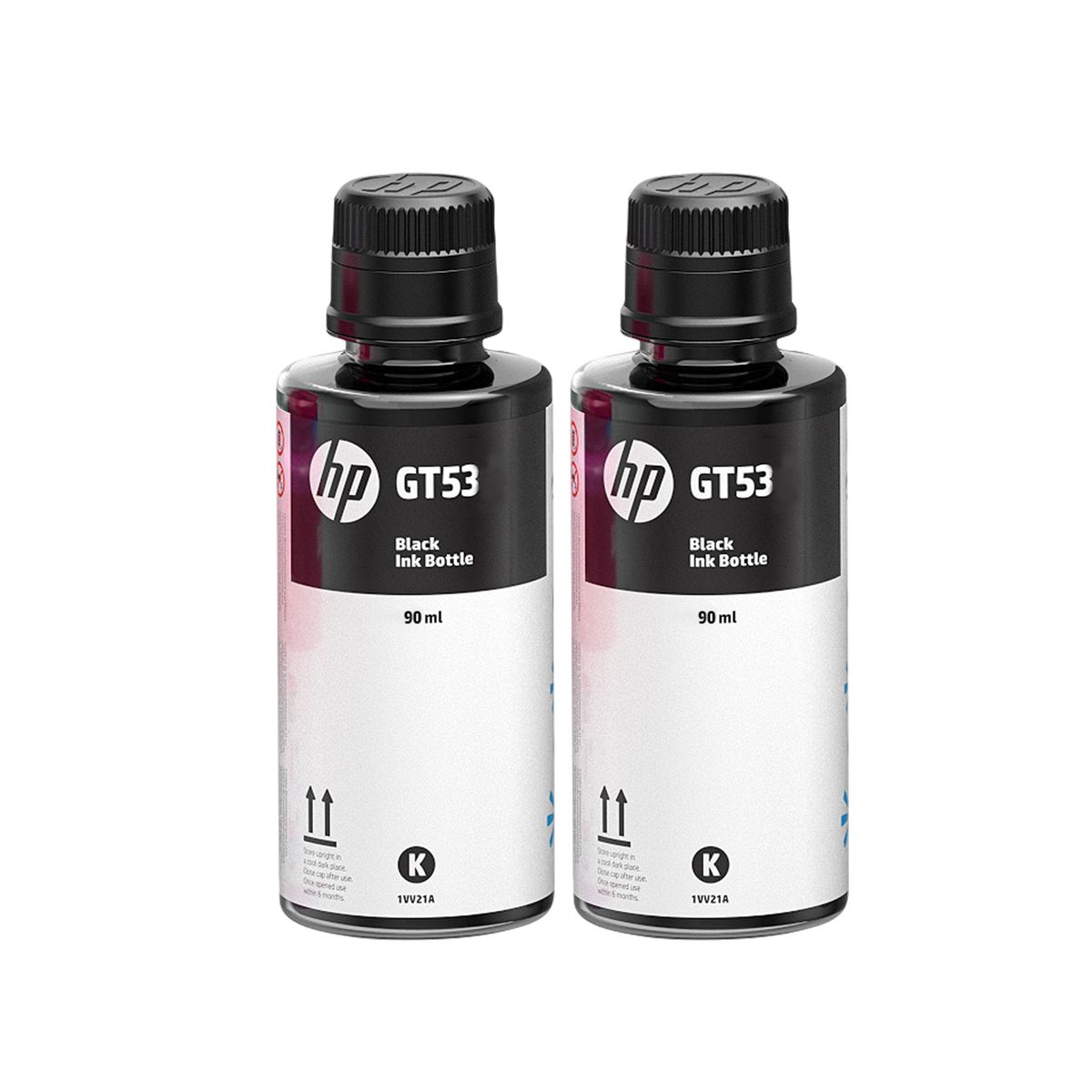 HP - Pack Tintas HP Botella GT53 Negra 2 unidades