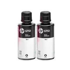 HP - Pack Tintas Botella GT53 Negra 2 unidades
