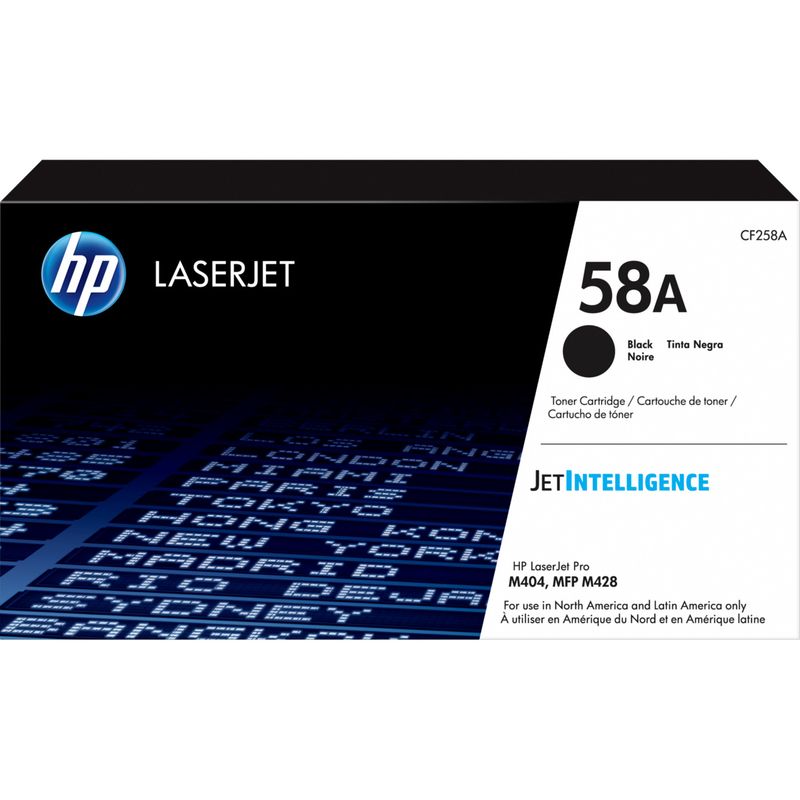 HP - Tóner HP 58A Negro LaserJet Original
