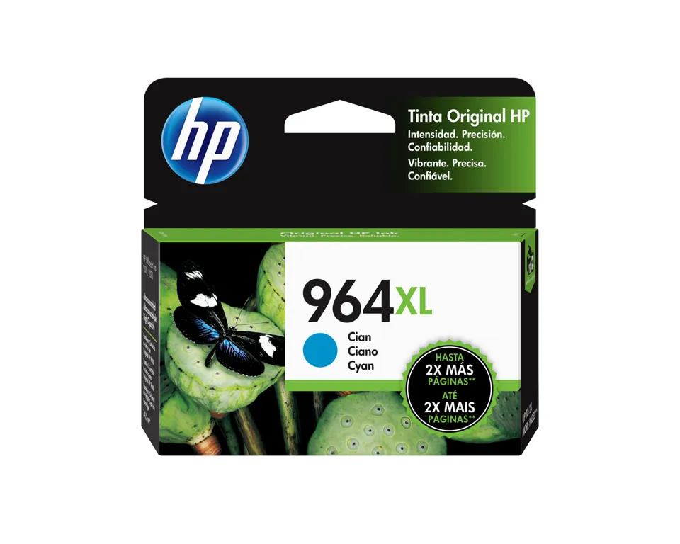Cartucho de tinta HP 964XL cian original