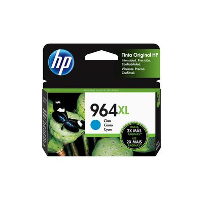Hp Cartucho De Tinta 964Xl Cian Original