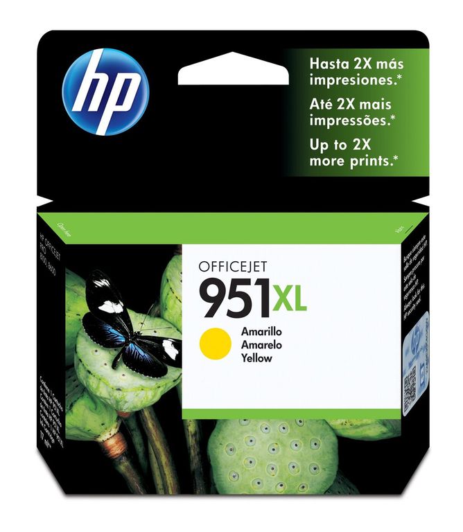 Cartucho de tinta HP 951XL Amarillo Original