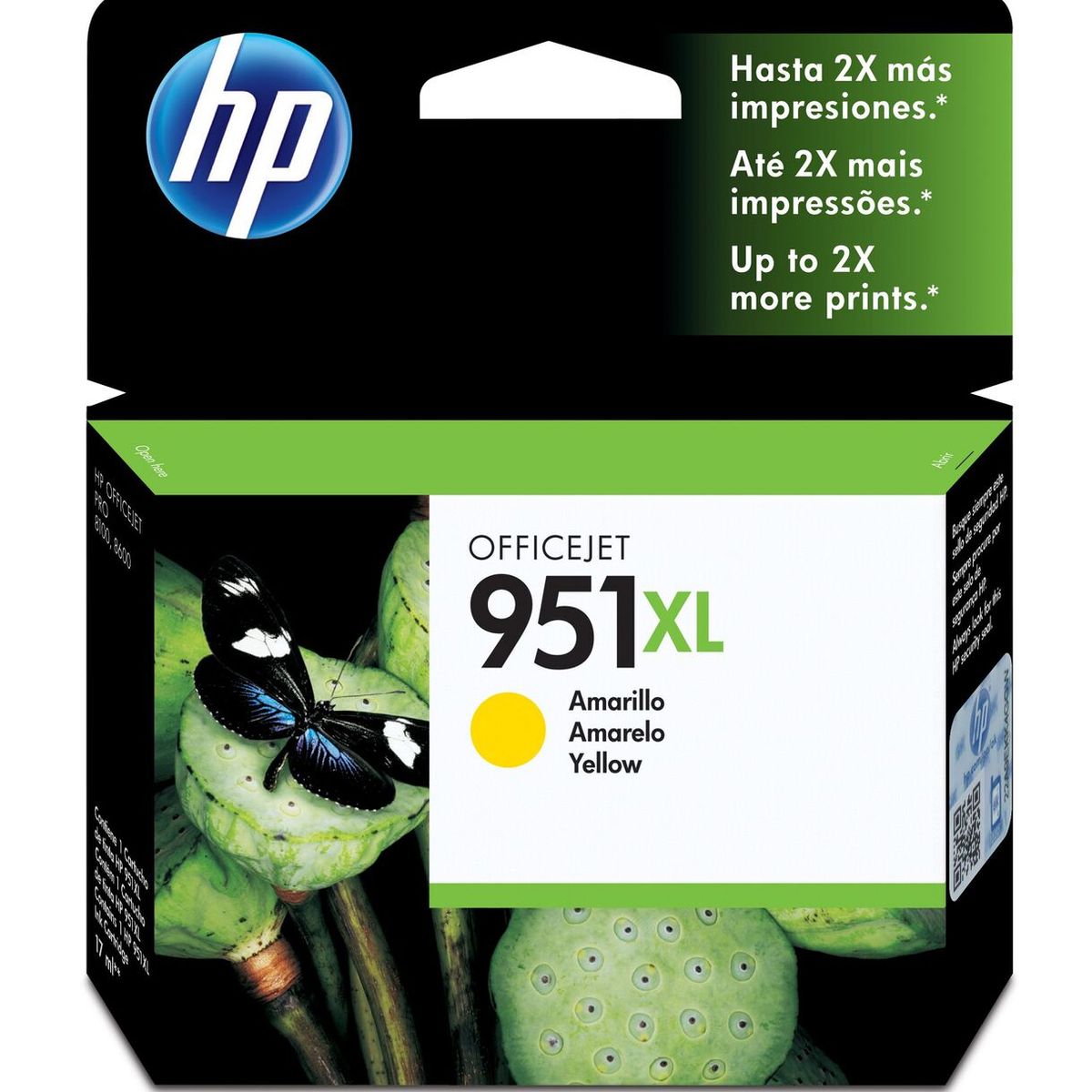 HP - Cartucho de tinta HP 951XL Amarillo Original