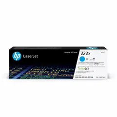 HP - Cartucho de Tóner LaserJet 222X Cian