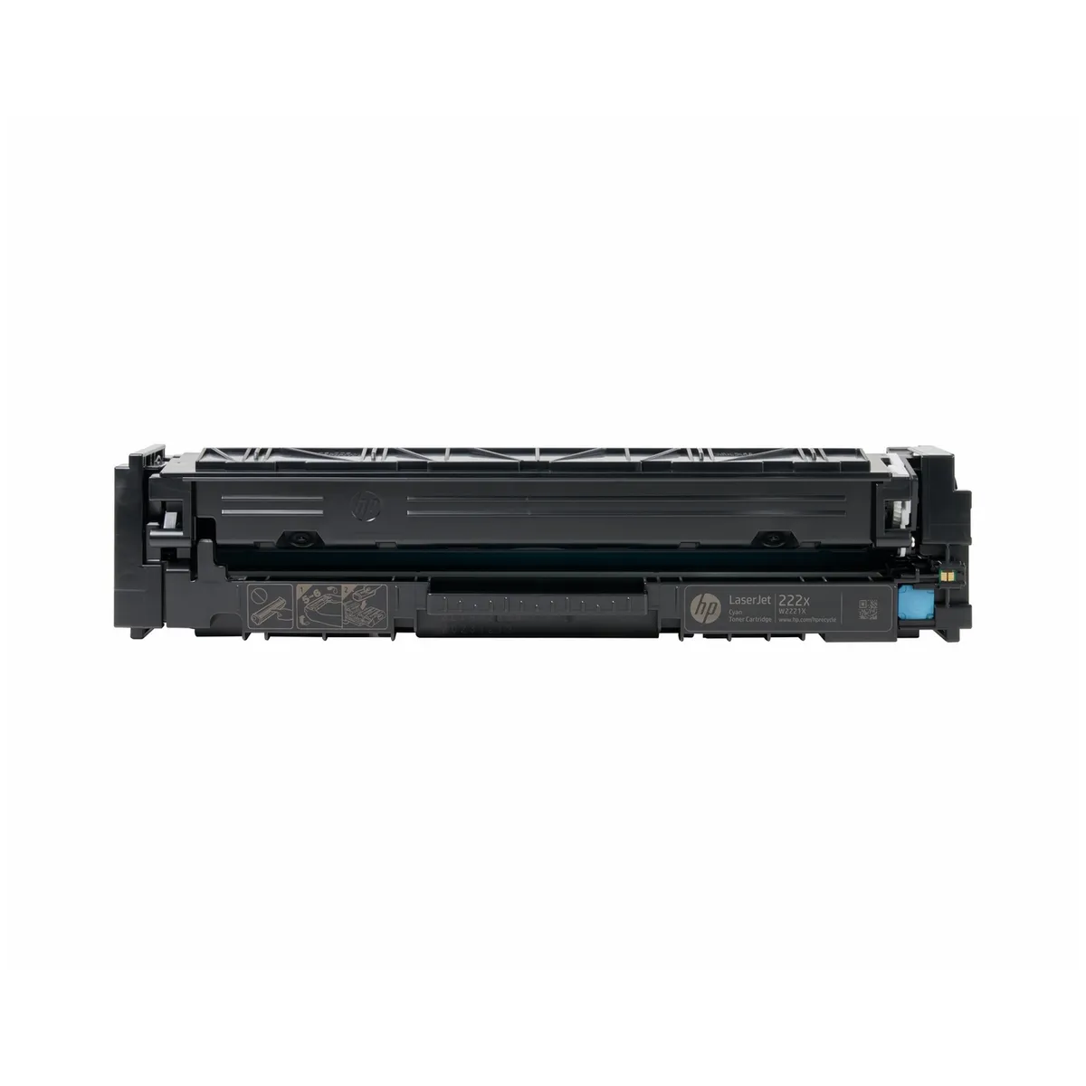 HP - Cartucho de Tóner LaserJet HP 222X Cian