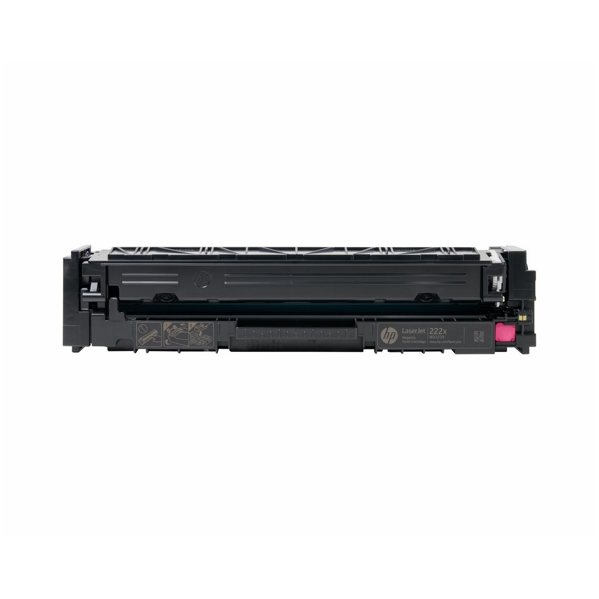 HP - Cartucho de Tóner LaserJet HP 222X Magenta