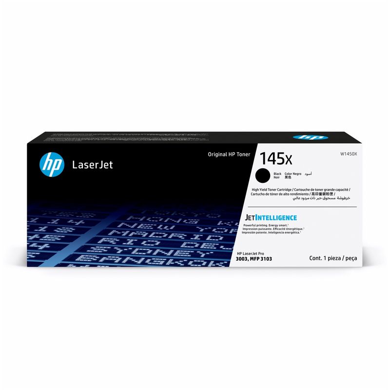HP - Cartucho de Tóner LaserJet HP 145X Negro