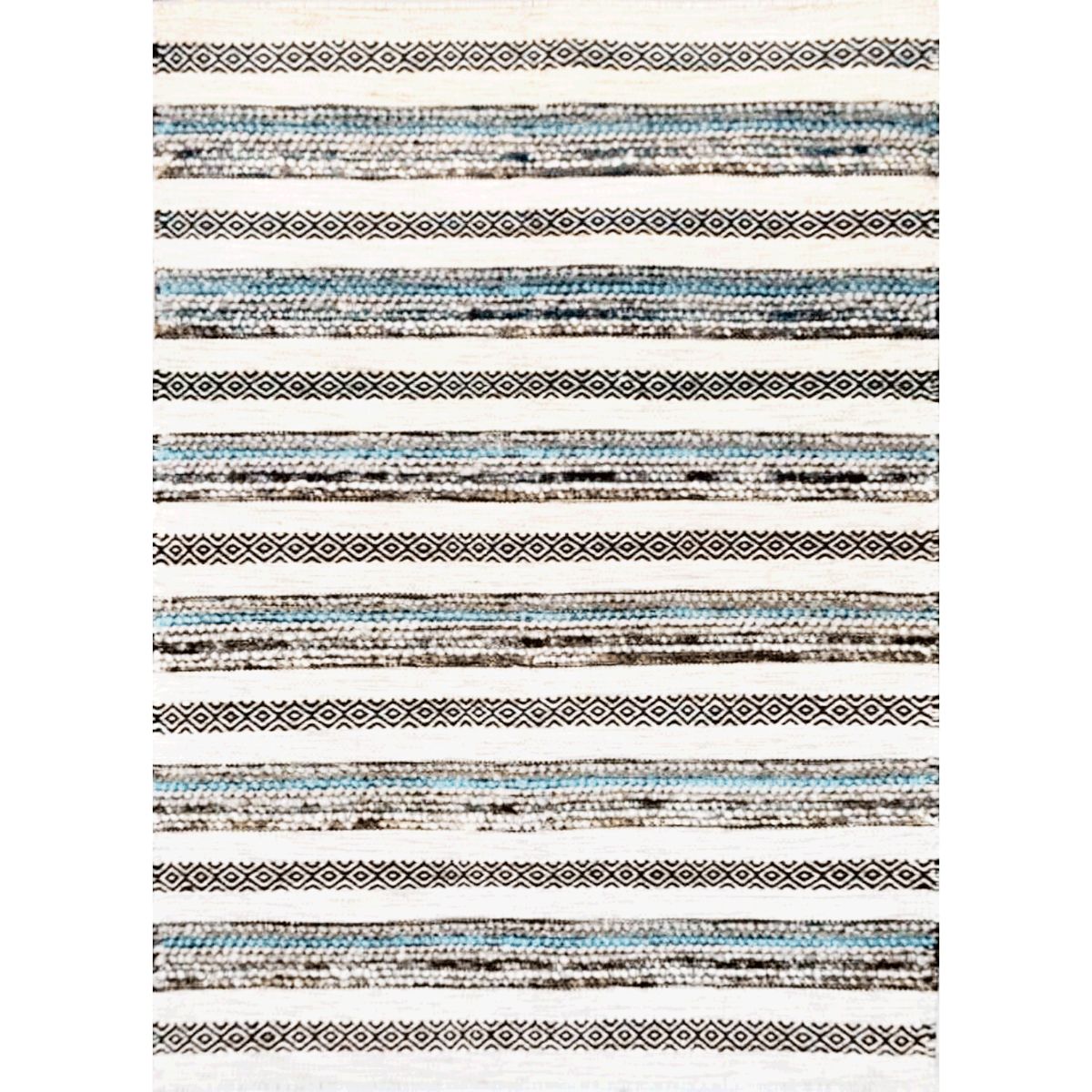 BAZHARS - ALFOMBRA BAZHARS 230X330 CM AM BOL 106 ACQUA MULTI