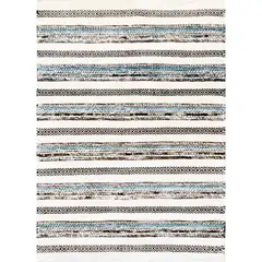 BAZHARS - Alfombra 230X330 cm Am Bol 106 Acqua Multi
