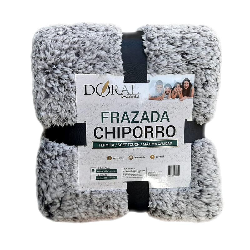 DORAL - Frazada chiporro two tones 2 Plazas Doral