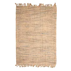 BAZHARS - Alfombra Yute 140X200 cm Heri Hw Nmulti Bk