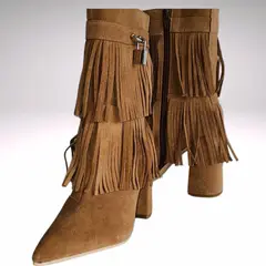 ANNY OUTFITS - Bota Arvok Camel Gamuza