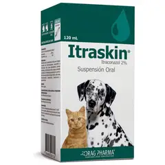 DRAG PHARMA - Itraskin Suspensión Oral 120 mL