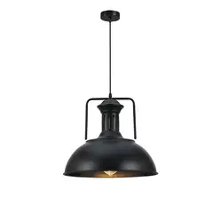 GENERICO - Lampara Colgante Industrial Campana Vintage 30cm