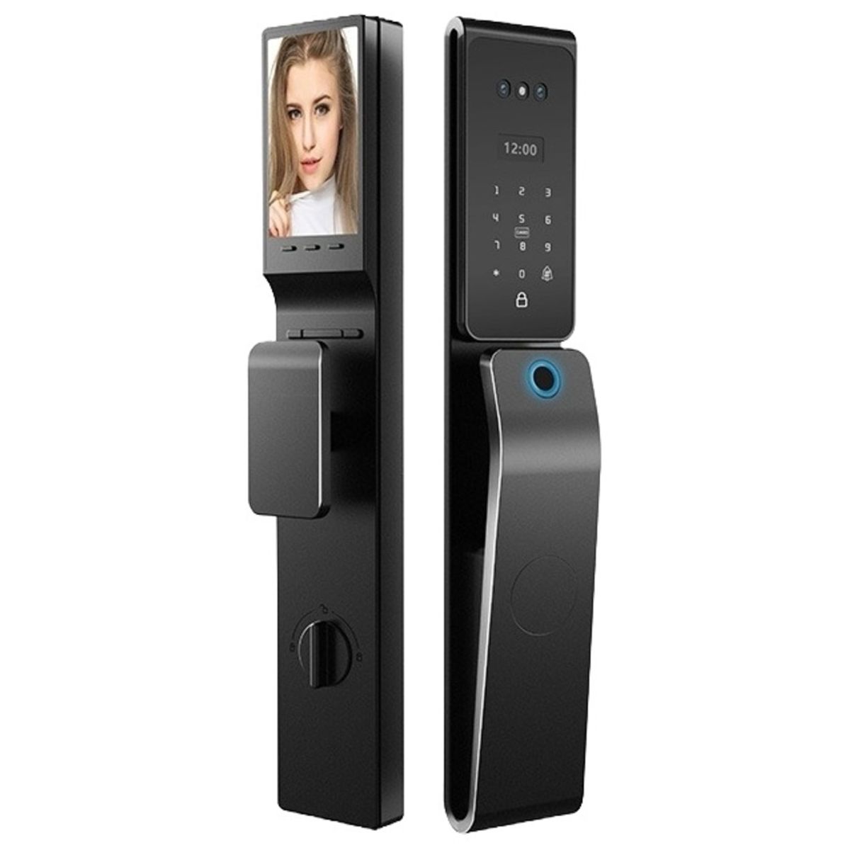 LYON COMERCIAL - Cerradura Digital Inteligente Euro Style - 5 en 1