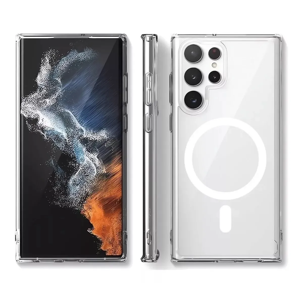BELKRA - Carcasa Para Samsung S23 Ultra Magnetica Magsafe