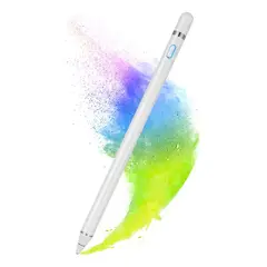 GENERICO - Lapiz Optico Punta Fina Compatible iPad iPhone Tablet