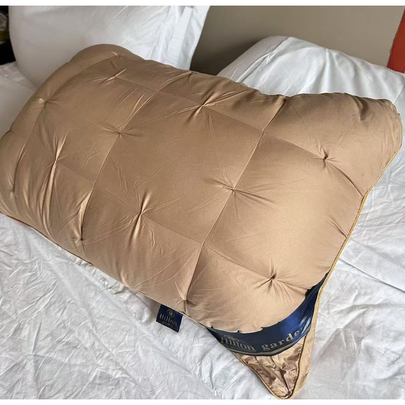 GENERICO - PACK DE 2 ALMOHADAS DE PLUMON RETORCIDO SUPER COMODAS
