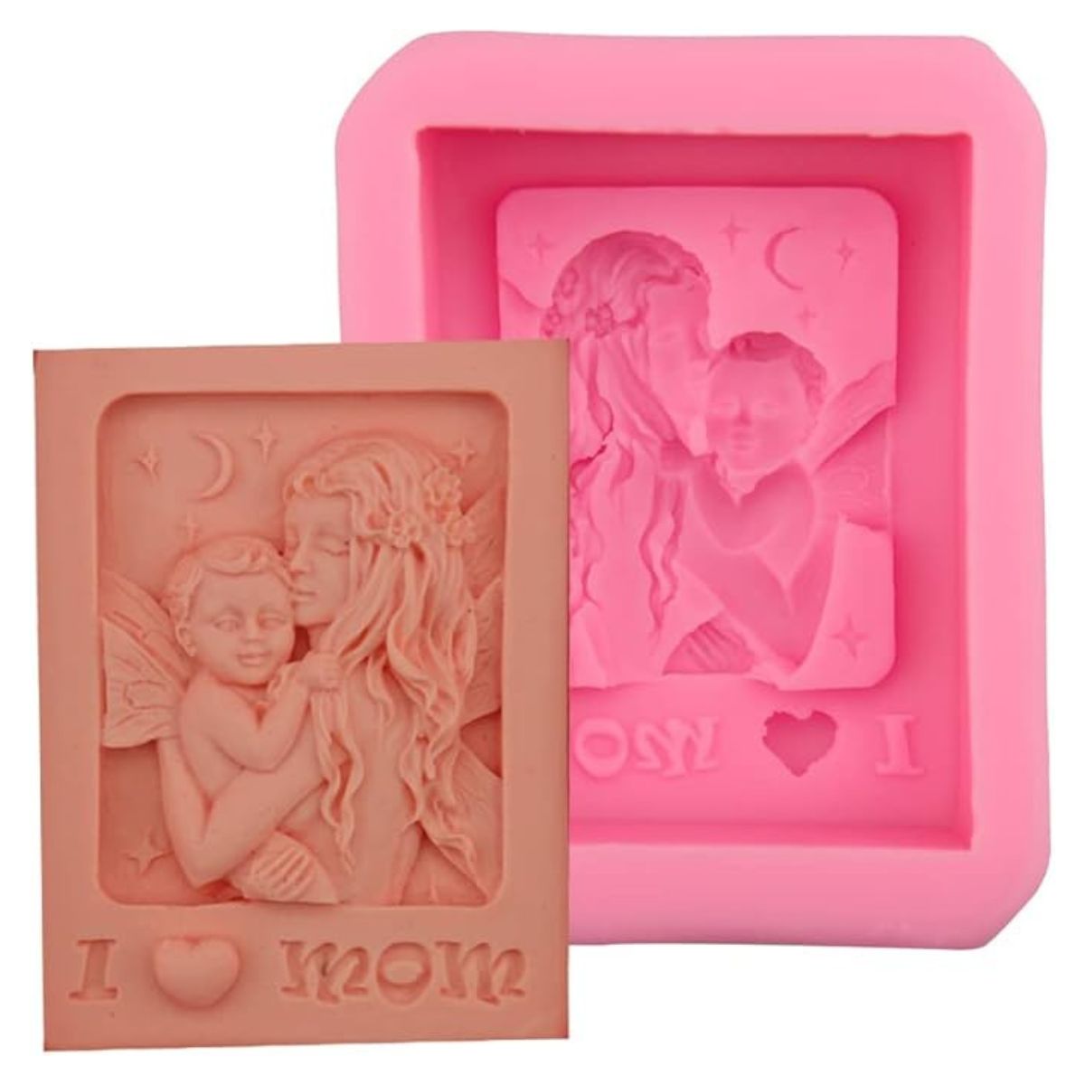 GENERICO - Molde Silicona Relieve Mama Hada