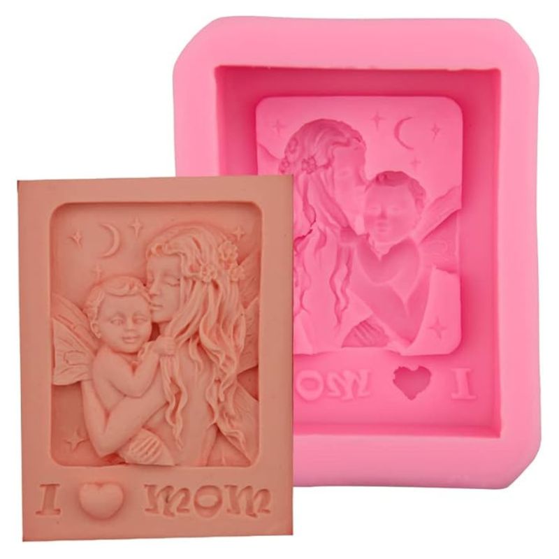 GENERICO - Molde Silicona Relieve Mama Hada