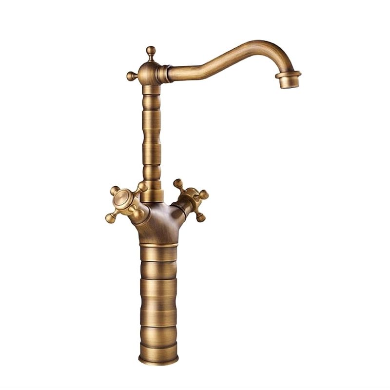 GENERICO - Llave Monomando Monoblock Alta Vanitorio Vintage Archaize Kébel FK