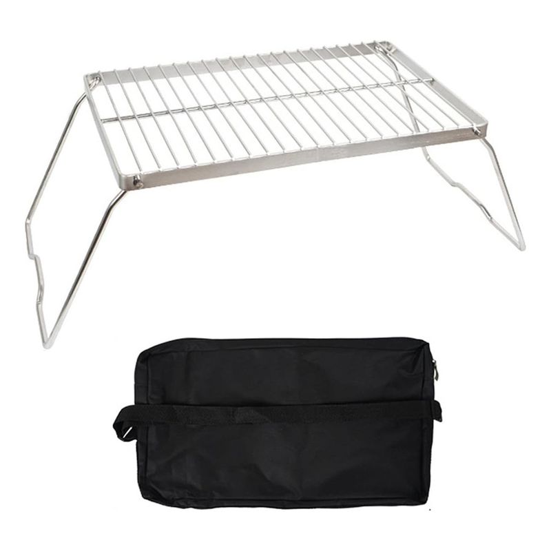 GENERICO - Soporte De Acero Inoxidable Para Ollas Parrilla De Barbacoa