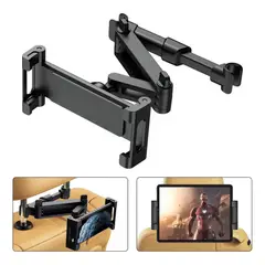 GENERICO - Soporte Ajustable De Celular Y Tablet Giro 360° Para Asiento