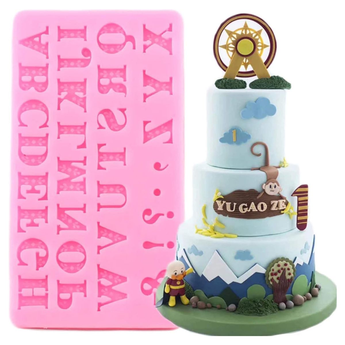 GENERICO - Moldes 31 Espacios Abecedario + Signo