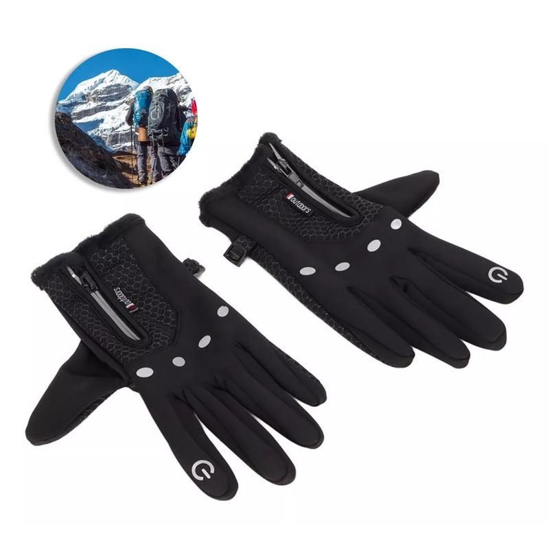 NO LOGO - Guantes De Invierno Para Pantalla Táctil