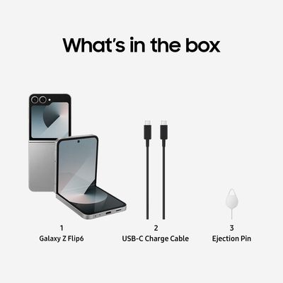 Imagen 2 del producto Galaxy Z Flip 6 5G 512GB Gris