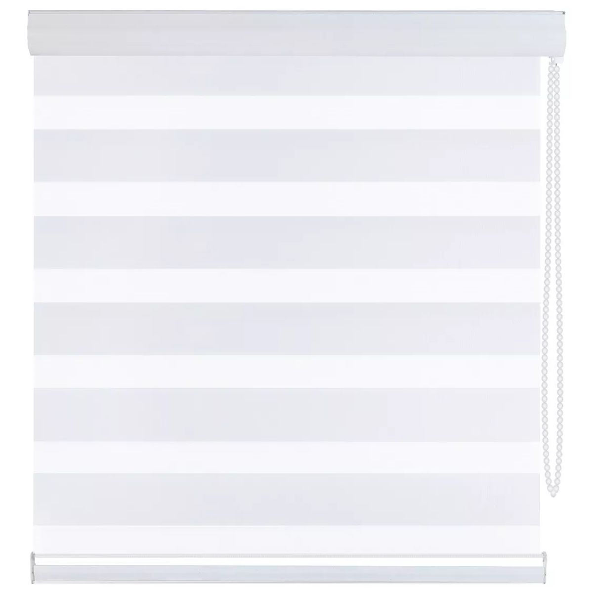 SUPERCENTER - Supercenter Cortina Roller Velo Liso 2 Paños 150 X 200 Cm Blanco