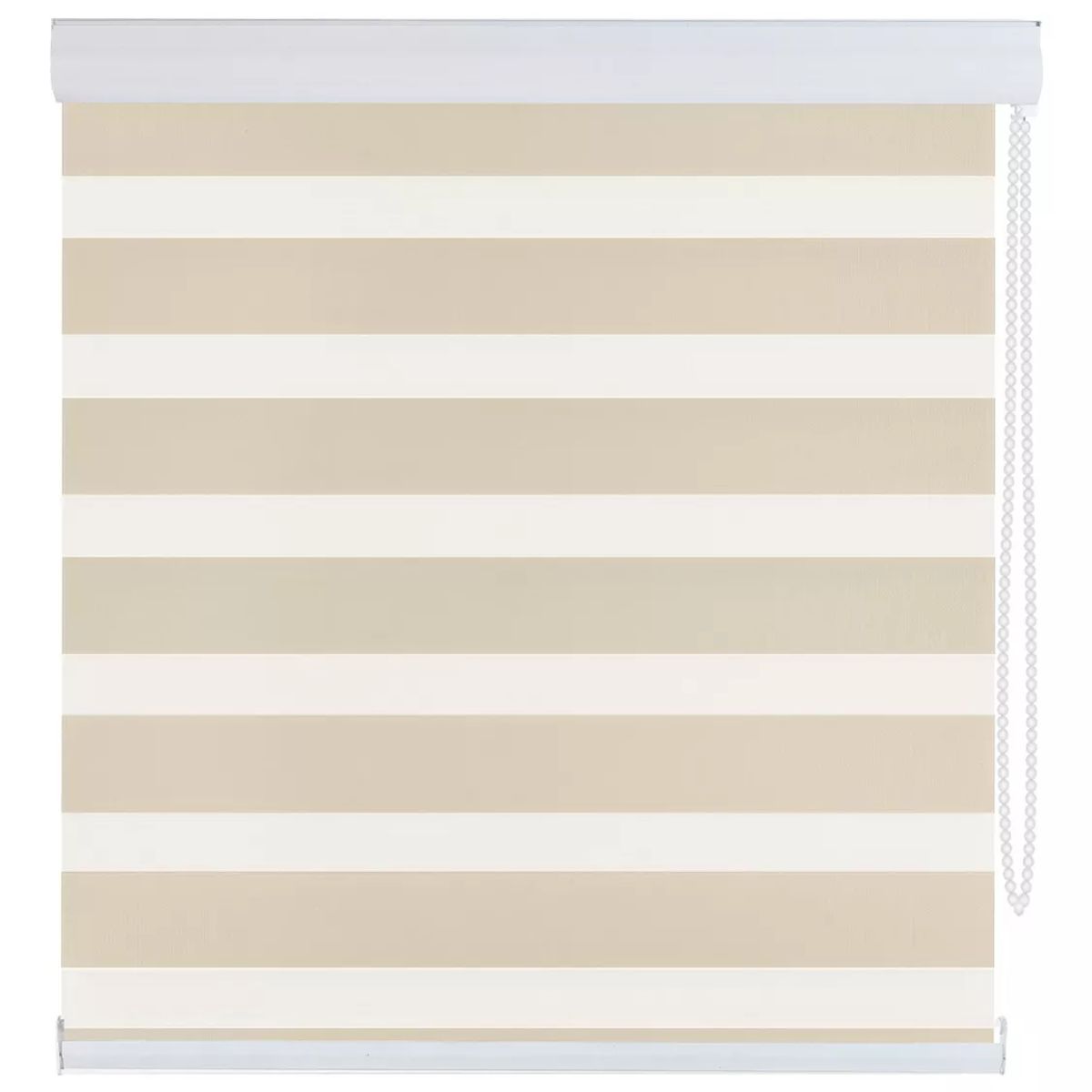 SUPERCENTER - Supercenter Cortina Roller Velo Liso 2 Paños 150 X 200 Cm Beige