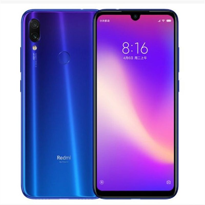 XIAOMI - Xiaomi redmi note 7 pro 4g smartphone  6gb ram 128gb rom azul Reacondicionado